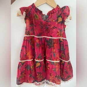 Zimmermann Pink Floral Kids Dress